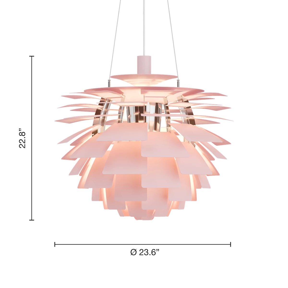 PH Artichoke Pale Rose by LouisPoulsen