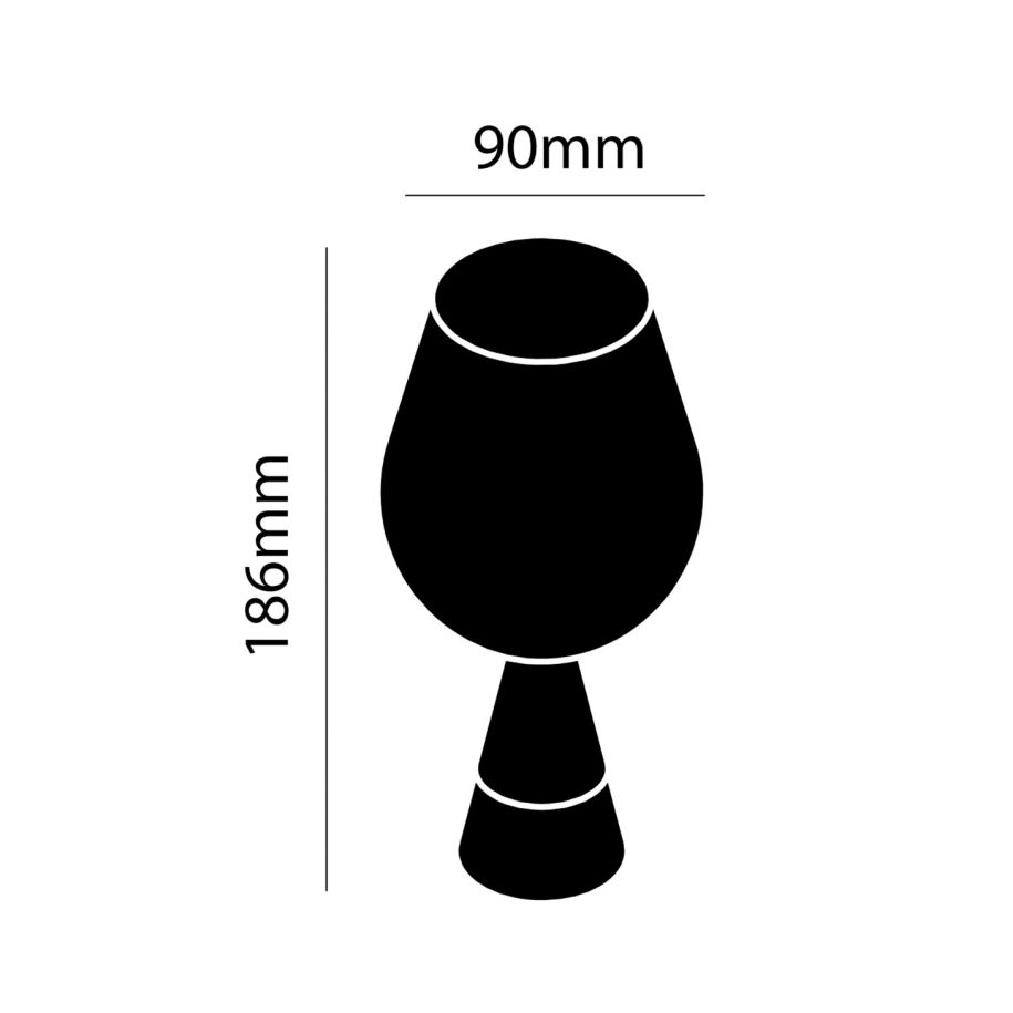 TANK WINE GLASSES COPPER X2