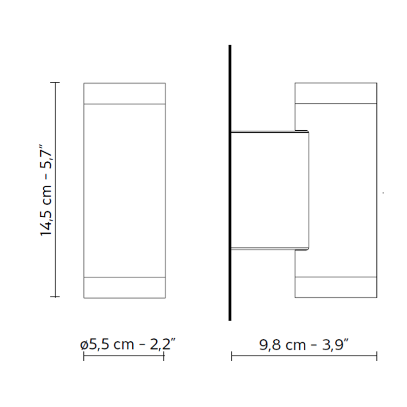 Movida Outdoor Wall Sconce