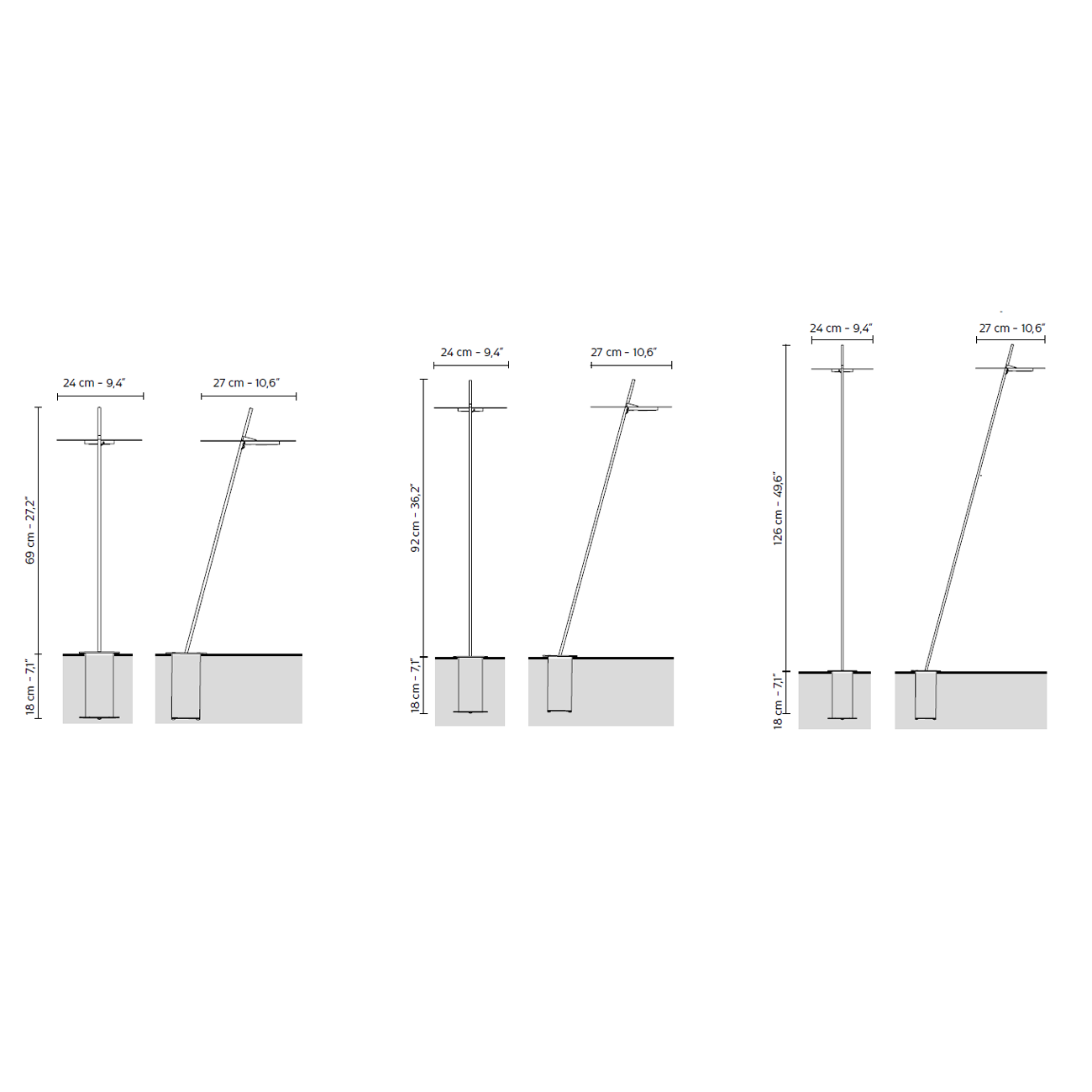 Xana Outdoor Accent Light with In-Ground Box 12V