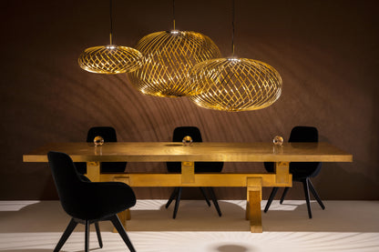 Spring Pendant Brass Small  by TomDixon
